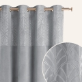  Szara modna zasłona velvet aksamit do salonu 