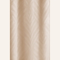 ZASŁONA WELUROWA LEAFLY - KREMOWA 140x250 TAŚMA