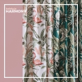 ZASŁONA HARMONY - Amazon Spirit BUTELKOWA ZIELEŃ 140x250 Taśma
