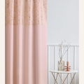 ZASŁONA BELISSA - Pudrowy Róż  140x260 Taśma