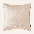 POSZEWKA DEKORACYJNA BLISS - KREMOWA 45x45 