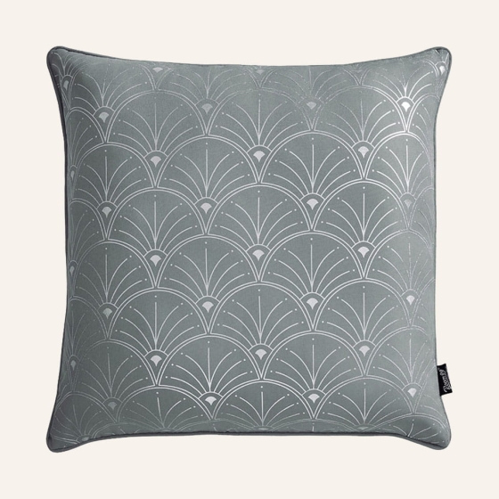 POSZEWKA DEKORACYJNA BELISSA - SZARA JASNA 45x45 