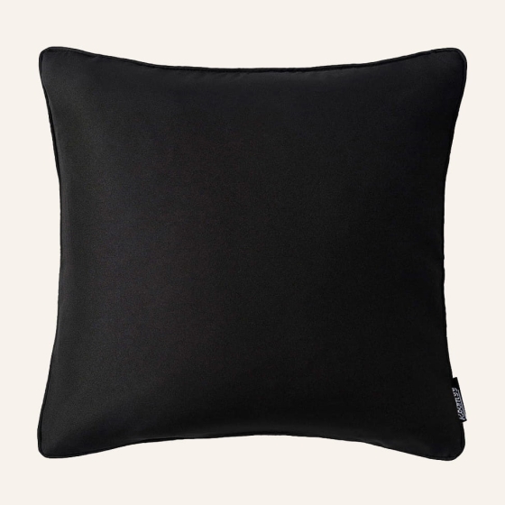 POSZEWKA DEKORACYJNA AURA - CZARNA 45x45 