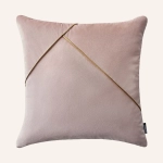 POSZEWKA DEKORACYJNA BE GLAM SIMPLE - Pudrowy Róż 45x45