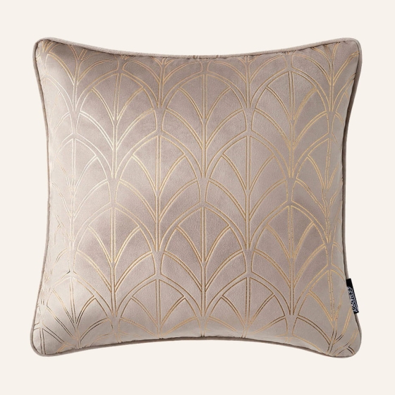 PODUSZKA DEKORACYJNA BLISS - BEŻOWA 45x45