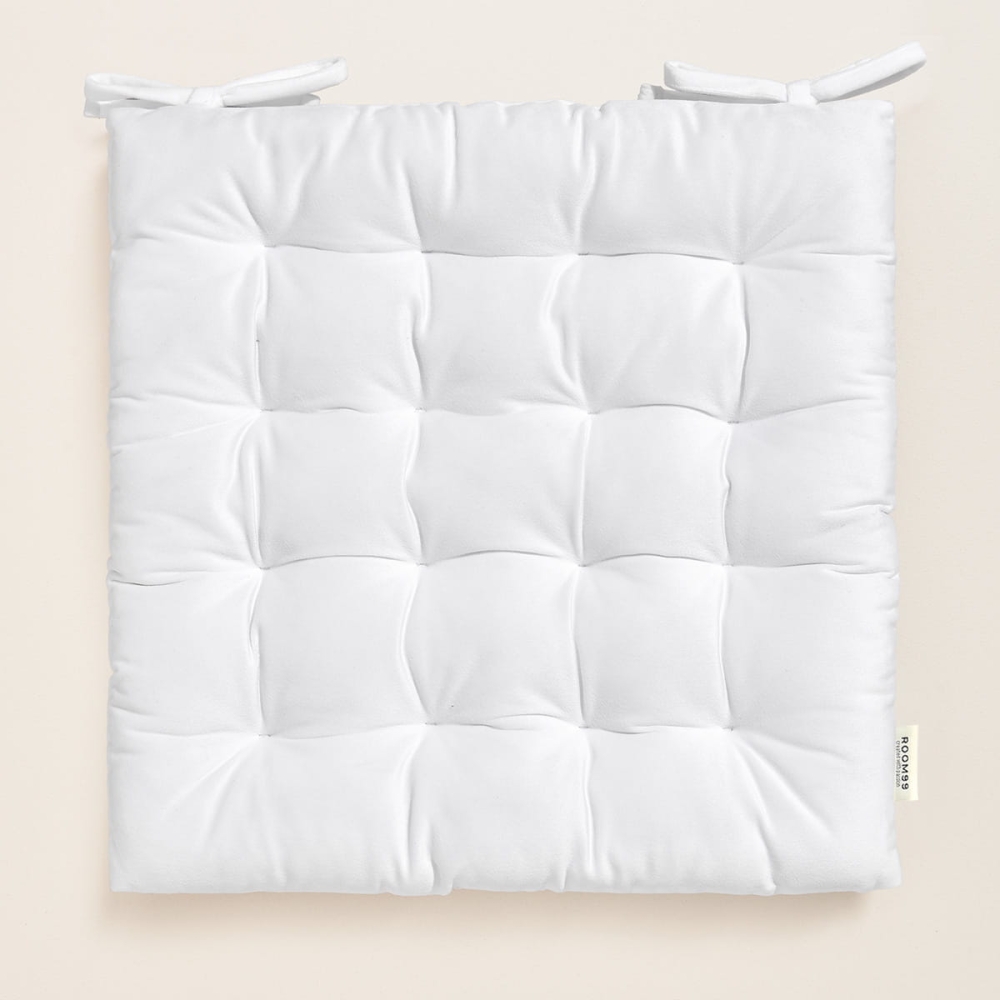 PODUSZKA NA KRZESŁO NOVA - BIAŁA 40x40