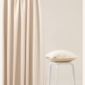 ZASŁONA LARA - KREMOWA 140x280 PRZELOTKA
