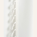 ZASŁONA LARA - ZŁAMANA BIEL 140x250 Taśma