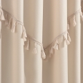 ZASŁONA CHLOE - KREMOWA 140x250 PRZELOTKA