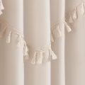 ZASŁONA CHLOE - BEŻOWA JASNA 140x280 Taśma