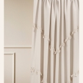 ZASŁONA CHLOE - BEŻOWA JASNA 140x280 Taśma