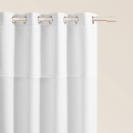 ZASŁONA MIA - BIAŁA 140x280 PRZELOTKA