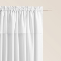 ZASŁONA MIA - BIAŁA 140x280 Taśma