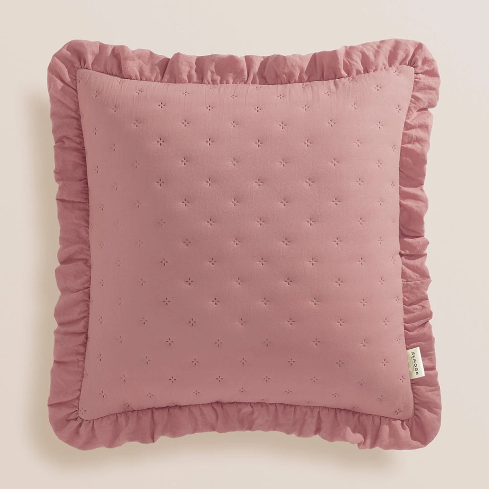  PODUSZKA DEKORACYJNA MOLLY - Róż Indyjski 45x45