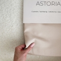 ZASŁONA ASTORIA - BEŻOWA JASNA 140x280 Taśma