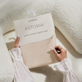 ZASŁONA ASTORIA - KREMOWA 140x280 Taśma