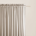 ZASŁONA WELUROWA BIANCA - BEŻOWA JASNA 140x260 TAŚMA