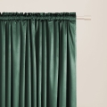 ZASŁONA WELUROWA BIANCA - BUTELKOWA ZIELEŃ 140x270 TAŚMA