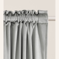 ZASŁONA WELUROWA BIANCA - SZARA JASNA 140x270 TAŚMA