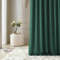  Gotowa zasłona butelkowa zieleń 140x300 na kółkach 