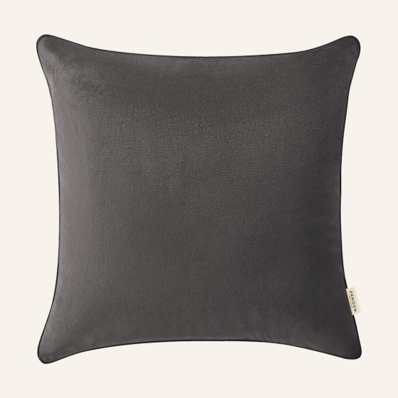 POSZEWKA DEKORACYJNA BIANCA - SZARA CIEMNA 45x45
