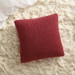 POSZEWKA DEKORACYJNA SHINE RED - CZERWONA 45x45