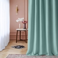  Zasłona zaciemniająca mięta do sypialni 140x260 