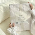 NARZUTA NA ŁÓŻKO LEILA - Kremowa 220x240