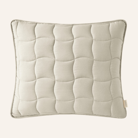 POSZEWKA DEKORACYJNA MARSHMALLOW - BEŻOWA 50x60