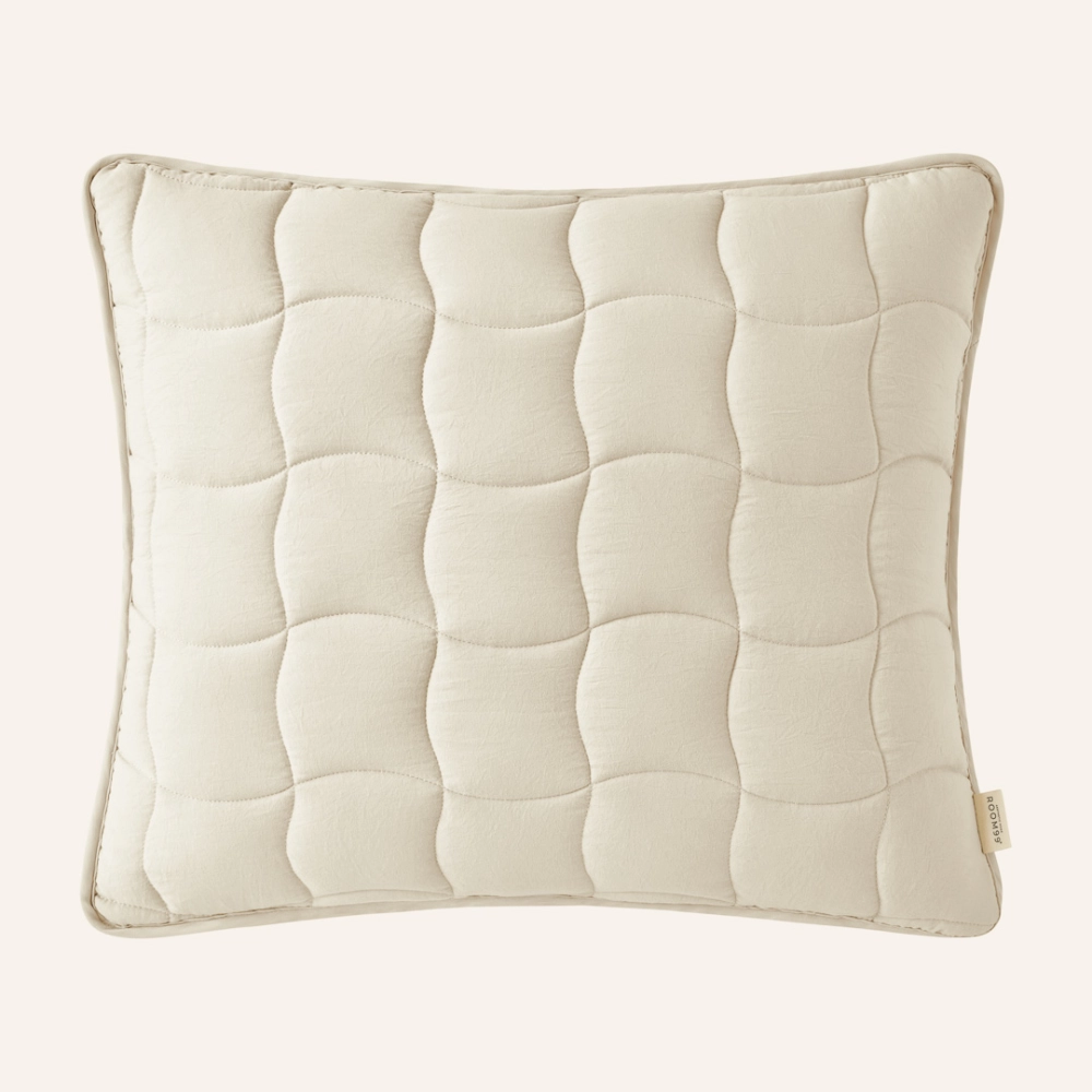 PODUSZKA DEKORACYJNA MARSHMALLOW - KREMOWA 50x60