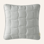 POSZEWKA DEKORACYJNA MARSHMALLOW - SZARA JASNA 45x45