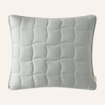 POSZEWKA DEKORACYJNA MARSHMALLOW - SZARA JASNA 50x60