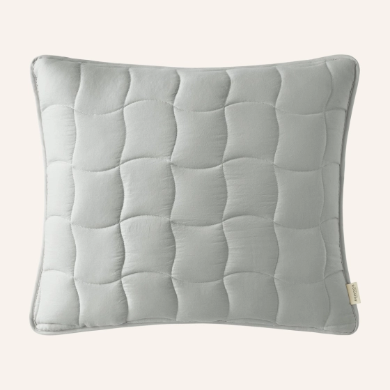 PODUSZKA DEKORACYJNA MARSHMALLOW - SZARA JASNA 50x60