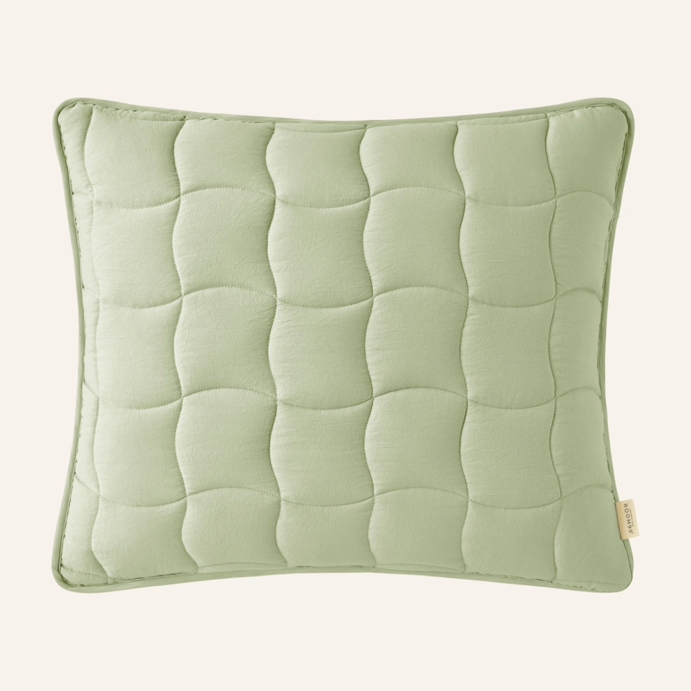 PODUSZKA DEKORACYJNA MARSHMALLOW - ZIELEŃ MATCHA 50x60