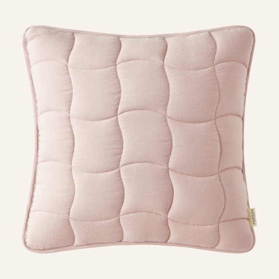 PODUSZKA DEKORACYJNA MARSHMALLOW - PUDROWY RÓŻ 45x45