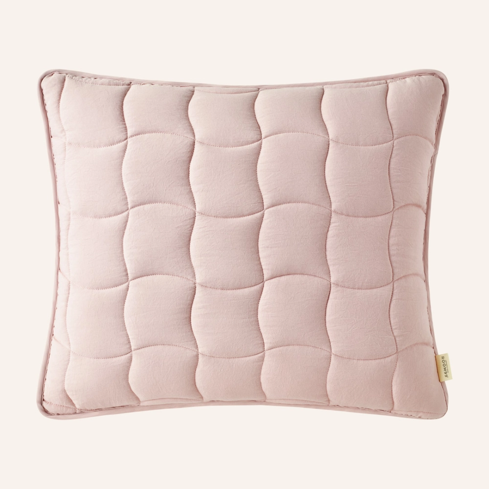 PODUSZKA DEKORACYJNA MARSHMALLOW - PUDROWY RÓŻ 50x60