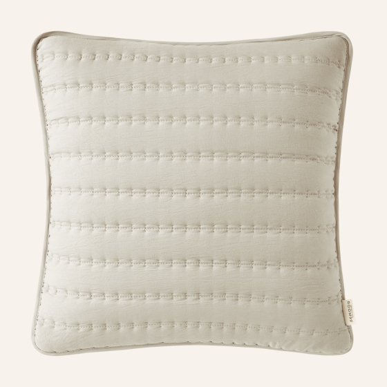 POSZEWKA DEKORACYJNA MÙSE - BEŻOWA 45x45