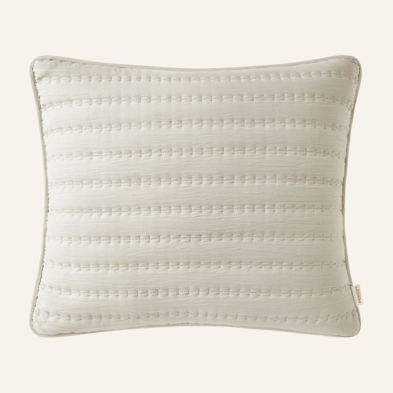 POSZEWKA DEKORACYJNA MÙSE - BEŻOWA 50x60