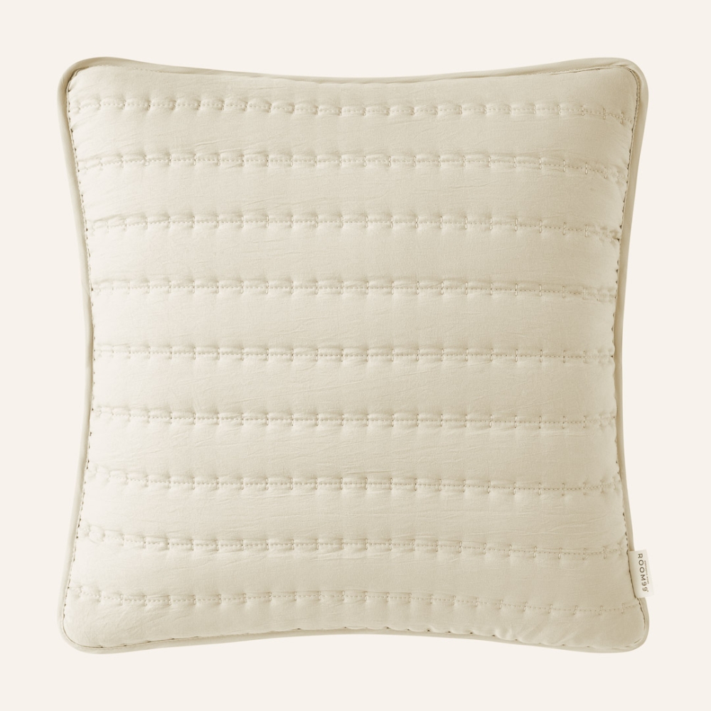 POSZEWKA DEKORACYJNA MÙSE - KREMOWA 45x45