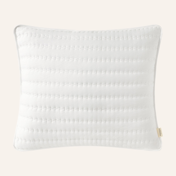 POSZEWKA DEKORACYJNA MÙSE - ZŁAMANA BIEL 50x60