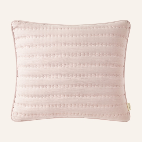 POSZEWKA DEKORACYJNA MÙSE - PUDROWY RÓŻ 50x60