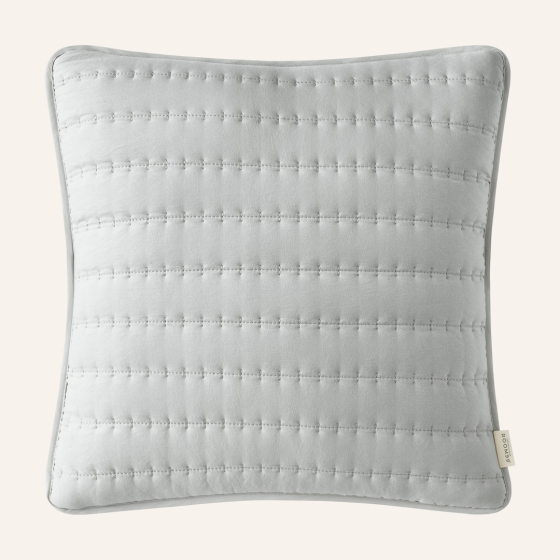 POSZEWKA DEKORACYJNA MÙSE - SZARA JASNA 45x45