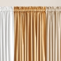 ZASŁONA WELUROWA BIANCA - KREM IVORY 140x270 TAŚMA