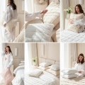POSZEWKA DEKORACYJNA MARSHMALLOW - KREMOWA 50x60