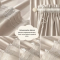 ZASŁONA WELUROWA BIANCA - BEŻOWA JASNA 180x260 TAŚMA