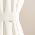 ZASŁONA NA TARAS GARDEN LINE - Złamana biel 155x250 Taśma 