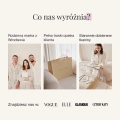 FIRANA Z FALBANAMI FRILLA - PUDROWY RÓŻ 300x250 Taśma