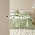 NARZUTA NA ŁÓŻKO MARSHMALLOW - ZIELEŃ MATCHA 200x220