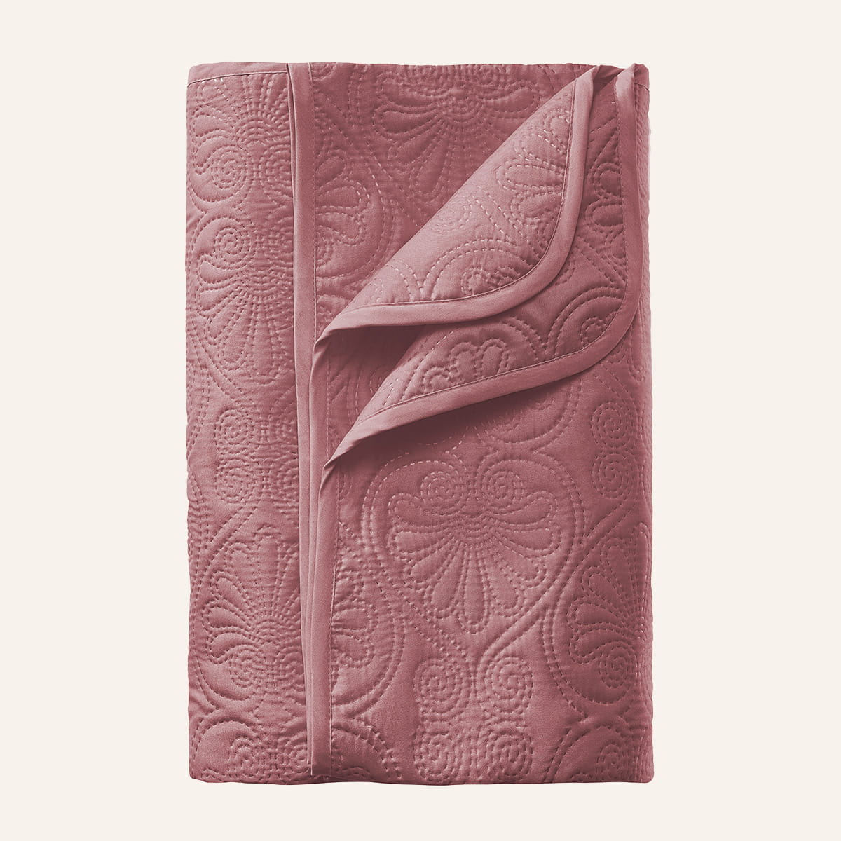 NARZUTA NA ŁÓŻKO LEILA - Róż indyjski 200x220