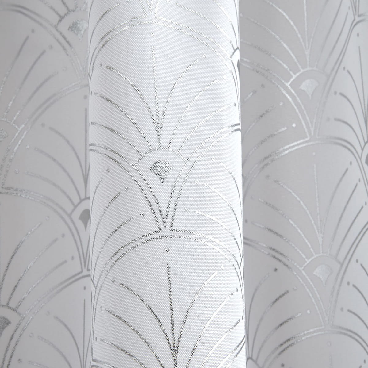 ZASŁONA BELISSA - Biała 140x280 PRZELOTKA